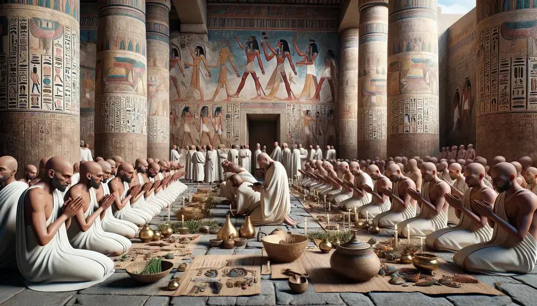 Principais deuses e práticas religiosas