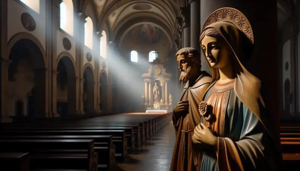 Santa Catarina de Bolonha e São João de Deus: um encontro de santidade